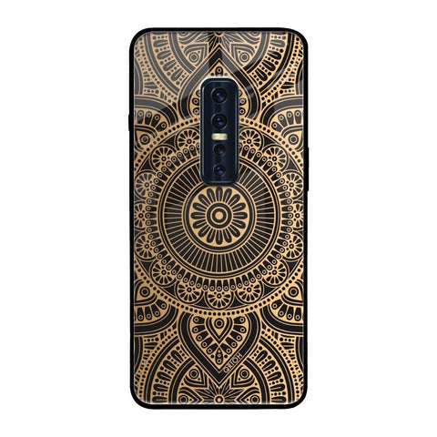 Luxury Mandala Vivo V17 Pro Glass Back Cover Online