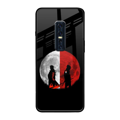 Anime Red Moon Vivo V17 Pro Glass Back Cover Online