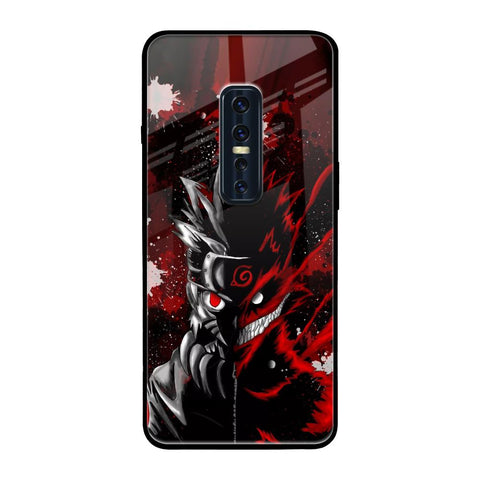 Dark Character Vivo V17 Pro Glass Back Cover Online