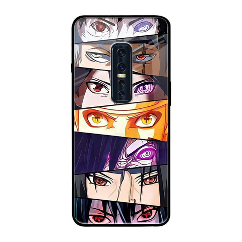 Anime Eyes Vivo V17 Pro Glass Back Cover Online