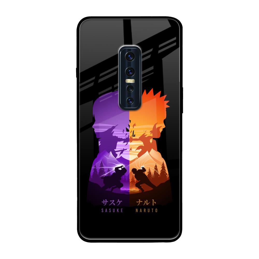 Minimalist Anime Vivo V17 Pro Glass Back Cover Online