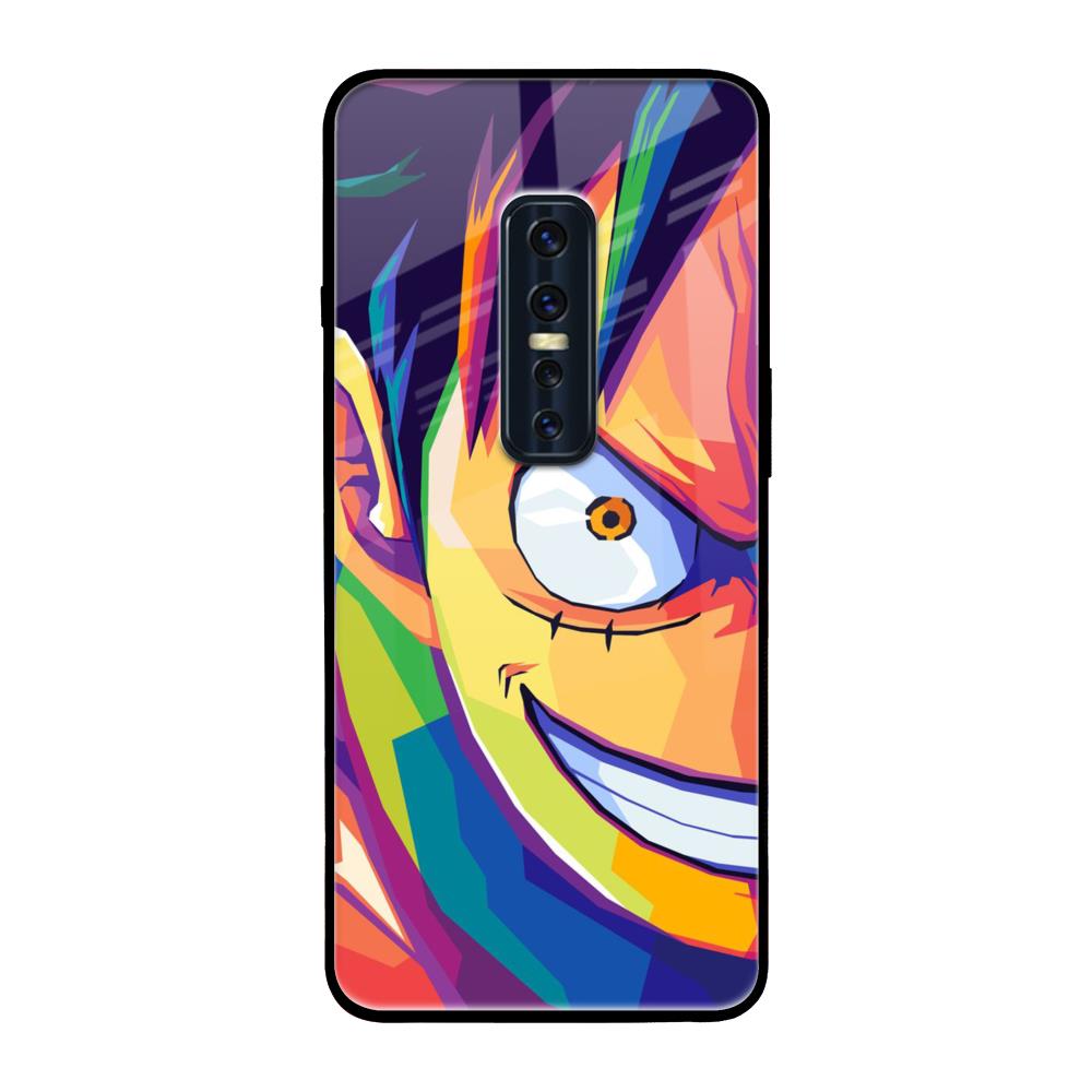 Monkey Wpap Pop Art Vivo V17 Pro Glass Back Cover Online