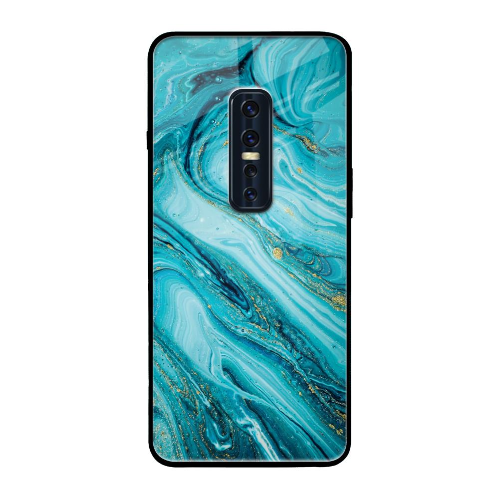 Ocean Marble Vivo V17 Pro Glass Back Cover Online