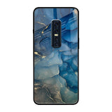 Blue Cool Marble Vivo V17 Pro Glass Back Cover Online