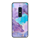 Alcohol ink Marble Vivo V17 Pro Glass Back Cover Online