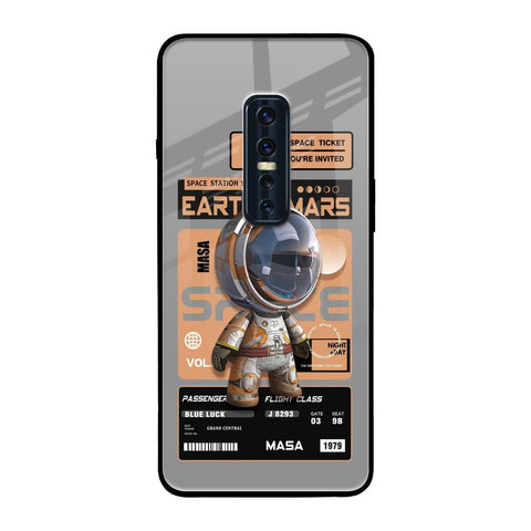 Space Ticket Vivo V17 Pro Glass Back Cover Online