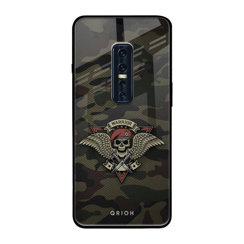 Army Warrior Vivo V17 Pro Glass Back Cover Online