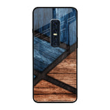 Wooden Tiles Vivo V17 Pro Glass Back Cover Online