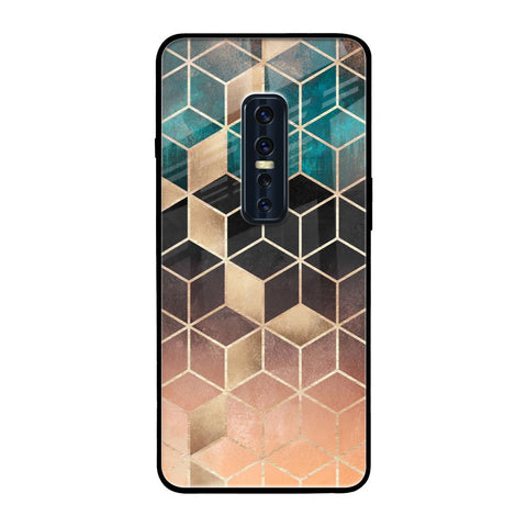 Bronze Texture Vivo V17 Pro Glass Back Cover Online