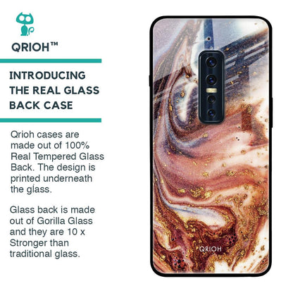 Exceptional Texture Glass Case for Vivo V17 Pro