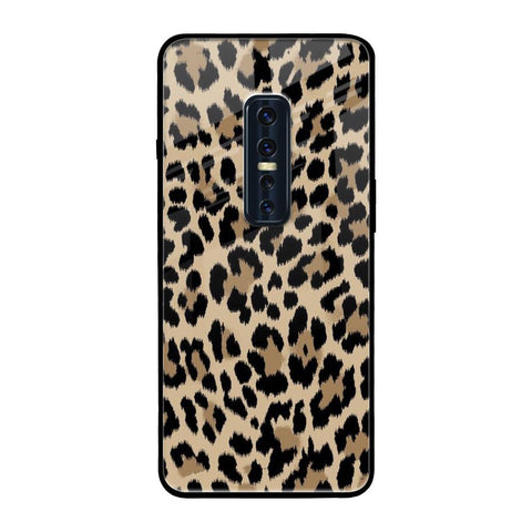 Leopard Seamless Vivo V17 Pro Glass Cases & Covers Online