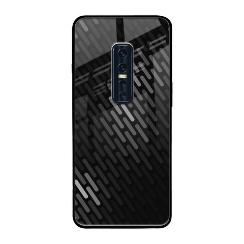 Dark Abstract Pattern Vivo V17 Pro Glass Cases & Covers Online