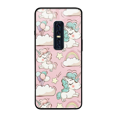 Balloon Unicorn Vivo V17 Pro Glass Cases & Covers Online