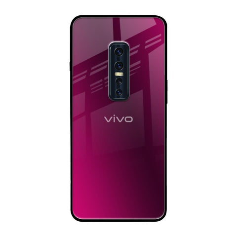 Pink Burst Vivo V17 Pro Glass Back Cover Online