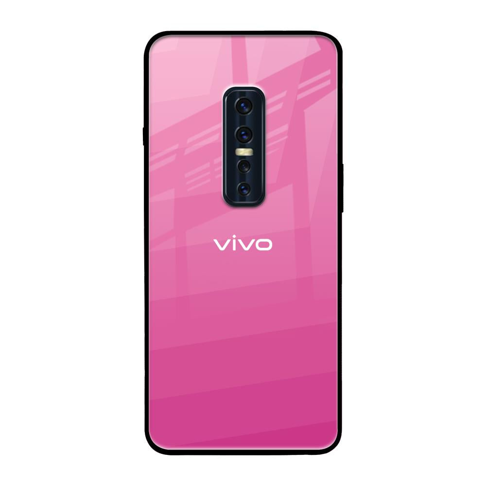 Pink Ribbon Caddy Vivo V17 Pro Glass Back Cover Online