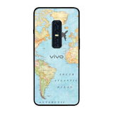 Fly Around The World Vivo V17 Pro Glass Back Cover Online