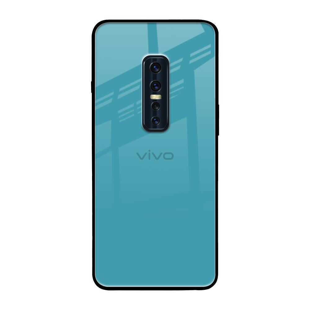 Oceanic Turquiose Vivo V17 Pro Glass Back Cover Online