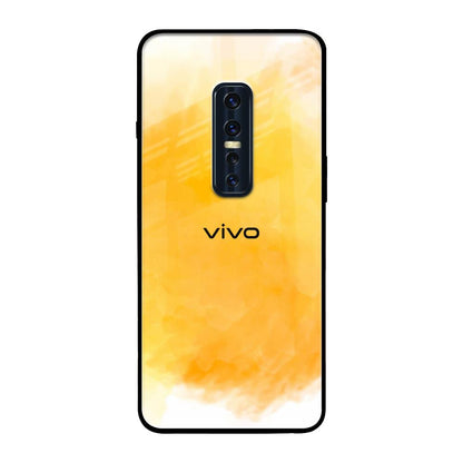 Rustic Orange Vivo V17 Pro Glass Back Cover Online