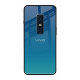Celestial Blue Vivo V17 Pro Glass Back Cover Online