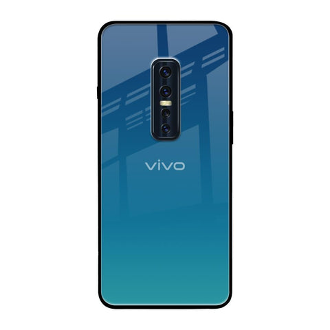 Celestial Blue Vivo V17 Pro Glass Back Cover Online