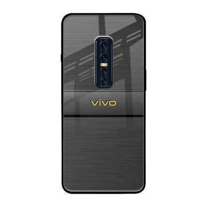 Grey Metallic Glass Vivo V17 Pro Glass Back Cover Online
