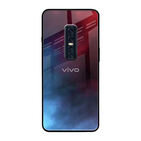 Smokey Watercolor Vivo V17 Pro Glass Back Cover Online