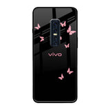 Fly Butterfly Vivo V17 Pro Glass Back Cover Online