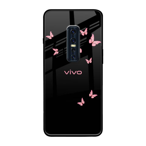 Fly Butterfly Vivo V17 Pro Glass Back Cover Online