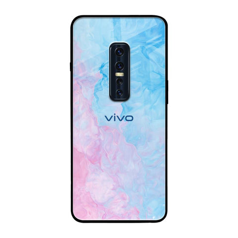 Mixed Watercolor Vivo V17 Pro Glass Back Cover Online
