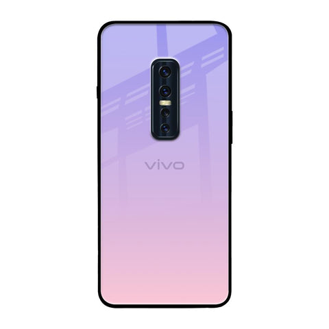 Lavender Gradient Vivo V17 Pro Glass Back Cover Online