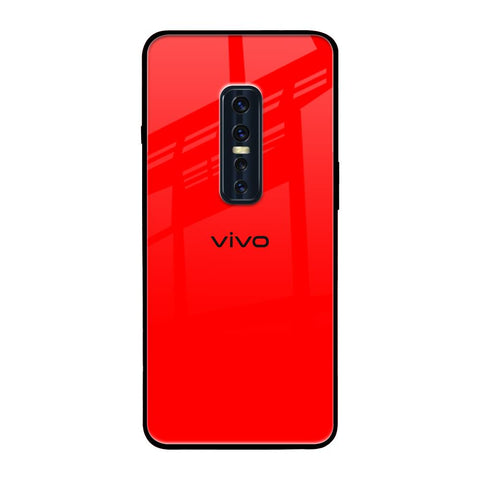 Blood Red Vivo V17 Pro Glass Back Cover Online
