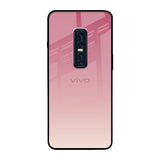 Blooming Pink Vivo V17 Pro Glass Back Cover Online