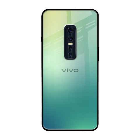 Dusty Green Vivo V17 Pro Glass Back Cover Online