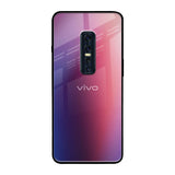 Multi Shaded Gradient Vivo V17 Pro Glass Back Cover Online