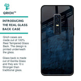 Dark Blue Grunge Glass Case for Vivo V17 Pro