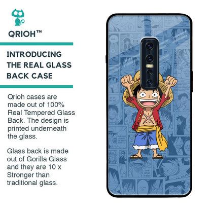 Chubby Anime Glass Case for Vivo V17 Pro