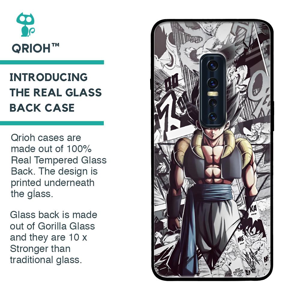 Dragon Anime Art Glass Case for Vivo V17 Pro