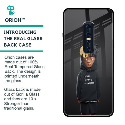 Dishonor Glass Case for Vivo V17 Pro