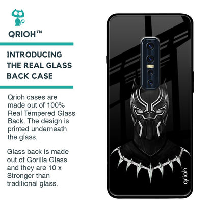 Dark Superhero Glass Case for Vivo V17 Pro