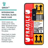 Handle With Care Glass Case for Vivo V17 Pro