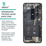 Skeleton Inside Glass Case for Vivo V17 Pro