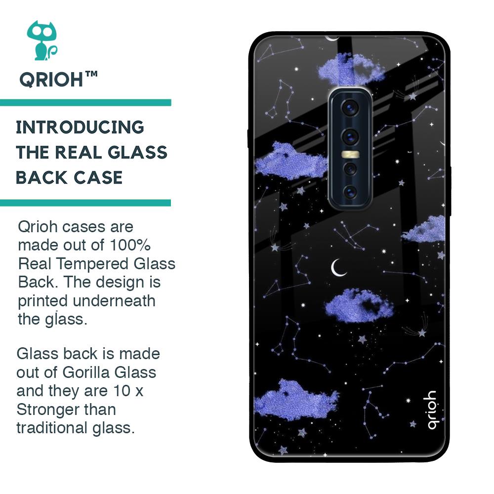 Constellations Glass Case for Vivo V17 Pro