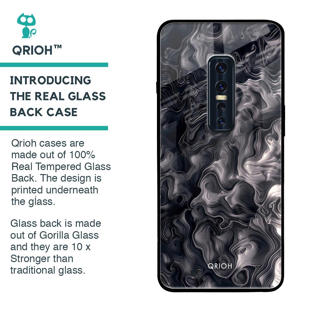 Cryptic Smoke Glass Case for Vivo V17 Pro