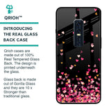 Heart Rain Fall Glass Case For Vivo V17 Pro