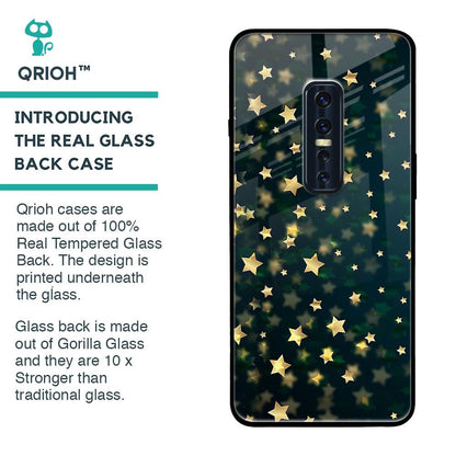 Dazzling Stars Glass Case For Vivo V17 Pro