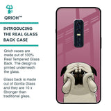 Funny Pug Face Glass Case For Vivo V17 Pro