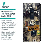 Ride Mode On Glass Case for Vivo V17 Pro