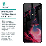 Moon Wolf Glass Case for Vivo V17 Pro