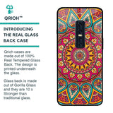 Elegant Mandala Glass Case for Vivo V17 Pro