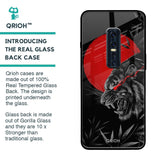 Red Moon Tiger Glass Case for Vivo V17 Pro